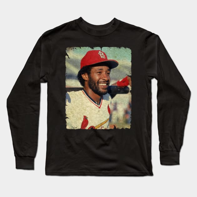 Ozzie Smith - (The Wizzard) Long Sleeve T-Shirt by PESTA PORA